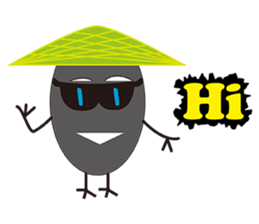 preserved egg sticker #12766874