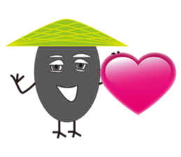 preserved egg sticker #12766878