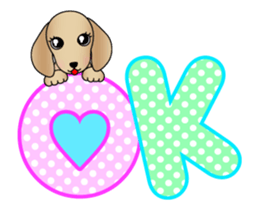 Animated! The Dachshund stickers sticker #12767059