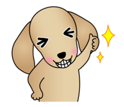 Animated! The Dachshund stickers sticker #12767067