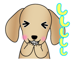 Animated! The Dachshund stickers sticker #12767069
