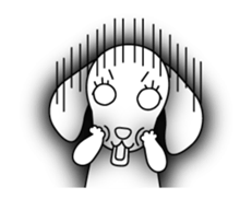 Animated! The Dachshund stickers sticker #12767074