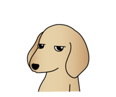 Animated! The Dachshund stickers sticker #12767075