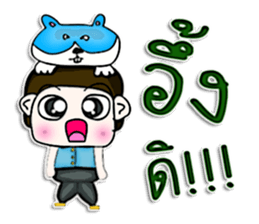 Hello! My name is Manabu.^^ sticker #12767853