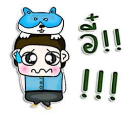 Hello! My name is Manabu.^^ sticker #12767884