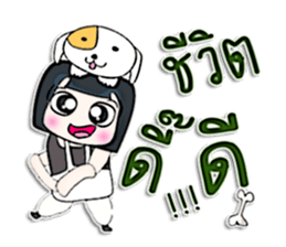 Hi! My name is Miki.^^ sticker #12767971