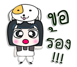 Hi! My name is Miki.^^ sticker #12767977