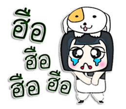 Hi! My name is Miki.^^ sticker #12767982