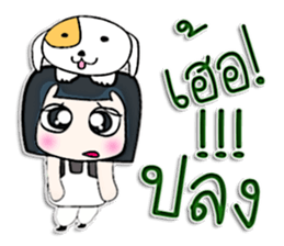 Hi! My name is Miki.^^ sticker #12767986