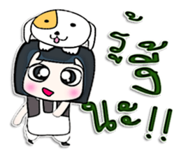 Hi! My name is Miki.^^ sticker #12767987