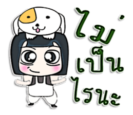 Hi! My name is Miki.^^ sticker #12767988