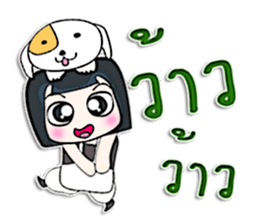 Hi! My name is Miki.^^ sticker #12767999