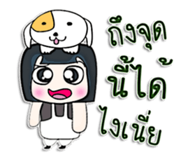 Hi! My name is Miki.^^ sticker #12768003