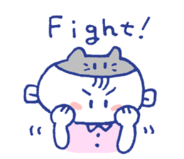Working Cat teacher in a school sticker #12768232