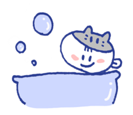 Working Cat teacher in a school sticker #12768248