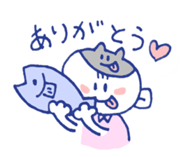 Working Cat teacher in a school sticker #12768257