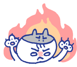 Working Cat teacher in a school sticker #12768260
