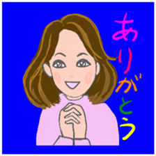 Cat and girl part 10 sticker #12768998