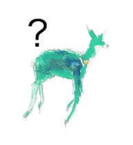 Coloring of animals sticker #12769058