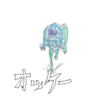 Coloring of animals sticker #12769064