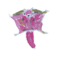 Coloring of animals sticker #12769066