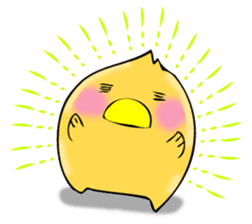 From egg, chick sticker #12769346