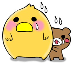 From egg, chick sticker #12769350