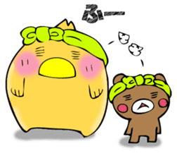 From egg, chick sticker #12769357