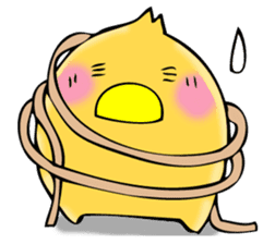 From egg, chick sticker #12769362