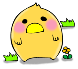 From egg, chick sticker #12769365