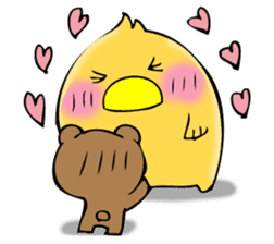 From egg, chick sticker #12769370