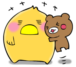 From egg, chick sticker #12769371