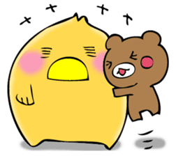 From egg, chick sticker #12769371