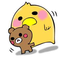 From egg, chick sticker #12769372