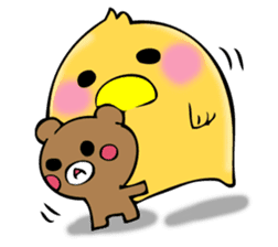 From egg, chick sticker #12769372