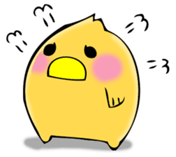 From egg, chick sticker #12769379