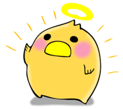 From egg, chick sticker #12769381