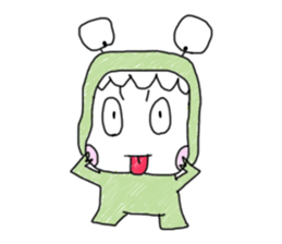 Little Monster Fan Art sticker #12770802