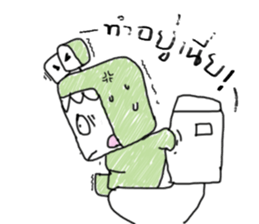 Little Monster Fan Art sticker #12770803