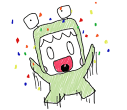 Little Monster Fan Art sticker #12770810