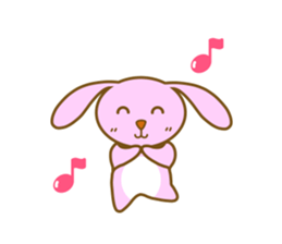 maron-chan of the lop-eared rabbit sticker #12771178