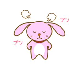 maron-chan of the lop-eared rabbit sticker #12771179