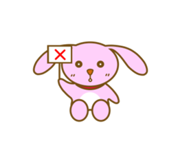 maron-chan of the lop-eared rabbit sticker #12771187