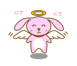 maron-chan of the lop-eared rabbit sticker #12771188