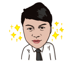 The whole city is friend of Zhuzhu girl. sticker #12771497