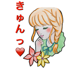 pretty girls etc. sticker #12771966