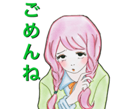 pretty girls etc. sticker #12771969