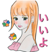 pretty girls etc. sticker #12771971