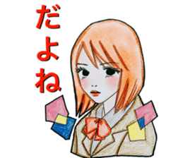 pretty girls etc. sticker #12771974