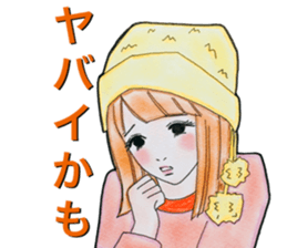 pretty girls etc. sticker #12771978